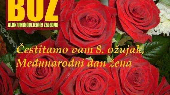 Čestitke povodom Međunarodnog dana žena!