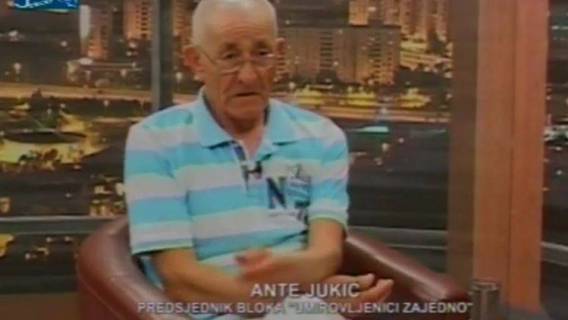 Član predsjedni&scaron;tva BUZ-a Ante Jukić u emisiji Pote&scaron;tat na TV Jadranu 10 05 2015