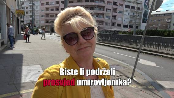 Građani podržavaju najavljene prosvjede