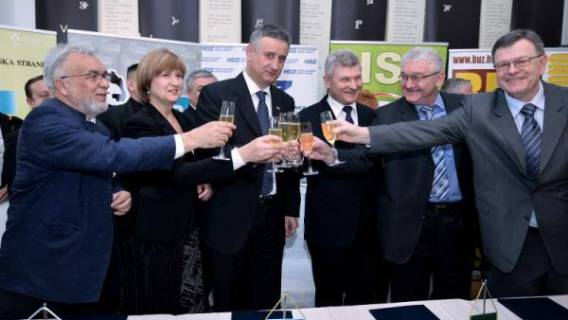 HDZ i partneri potpisali koaliciju za EU izbore