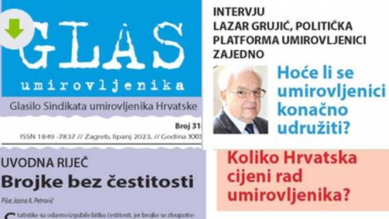 intervju Lazar Grujić - Hoće li se umirovljenici konačno udružiti?