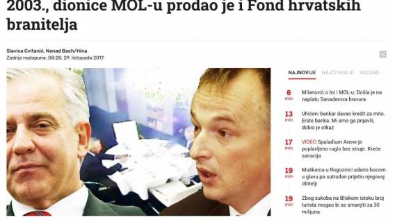 Kako je Hrvatska izgubila INA-u