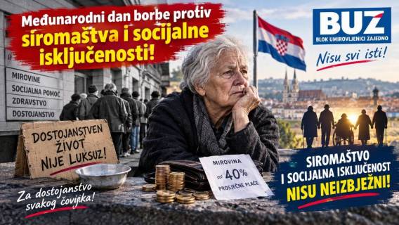 Međunarodni dan borbe protiv siroma&scaron;tva i socijalne isključenosti!?