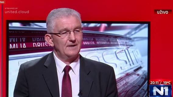 Milivoj &Scaron;pika predsjednik BUZ-a gost u emisiji Pressing Petra &Scaron;tefanića