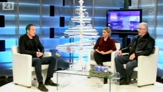 Milivoj &Scaron;pika predsjednik BUZ-a i Sanela Dropulić, urednica portala &bdquo;Zagreb info&ldquo; u emisiji Zooom Zagreb