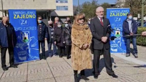  Milivoj &Scaron;pika prof Kandidat UMIROVLJENICI ZAJEDNO za gradonačelnika Grada Zagreba