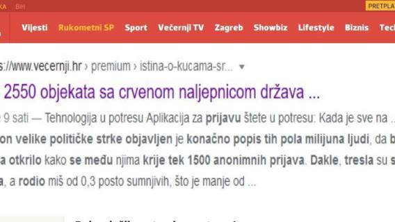 Nemar ili kriminal čije posljedice su &bdquo;manje i od statističke gre&scaron;ke&ldquo;