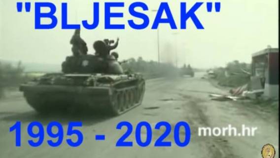 Obljetnica je Operacije &bdquo;Bljesak&ldquo; 1995 - 2020