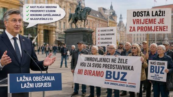 Plenkovićeva Hrvatska statističkih rekorda i stvarnog siroma&scaron;tva!?