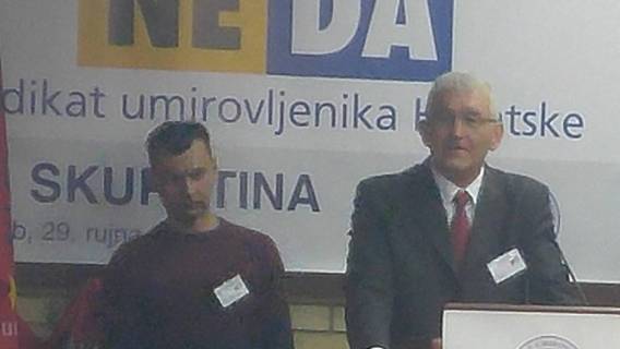 Predsjednik BUZ-a kao gost na 15. skup&scaron;tini Sindikata umirovljenika Hrvatske 