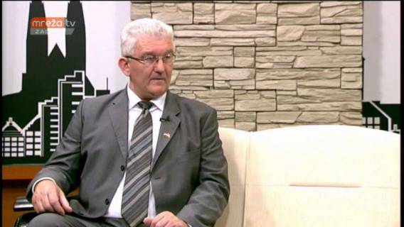 Predsjednik BUZ-a prof. Milivoj &Scaron;pika u emisiji "Replika" MrežeTV