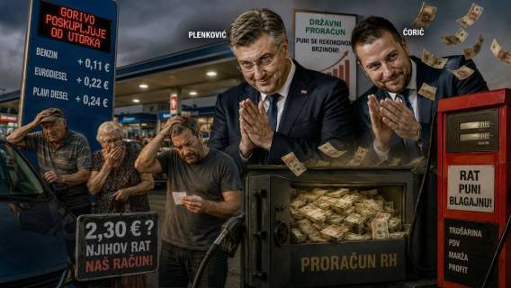 Rat puni proračun!? ...tko zapravo slavi skupo gorivo!?