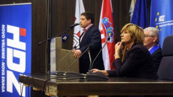 SREDI&Scaron;NJI SKUP HDZ-OVE EUROPSKE LISTE U RIJECI