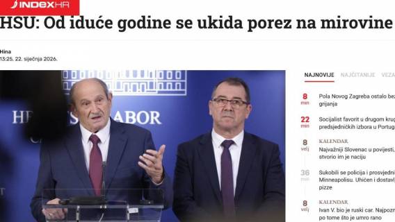 &Scaron;to ukidanje poreza na mirovine znači za većinu umirovljenika?