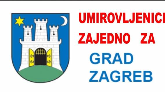 Udruženi umirovljenici ulaze u utrku za gradonačelnika Grada Zagreba